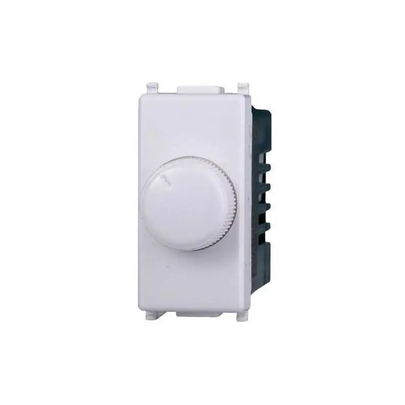Regolatore Dimmer 100–1000W ON/OFF Ettroit EV1301 compatibile Vimar Plana