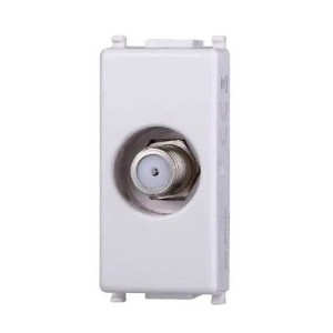 Presa TV‑SAT a Vite Ettroit EV2252 compatibile Vimar Plana