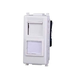 Connettore RJ45 Cat6 Ettroit EV2356 compatibile Vimar Plana