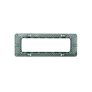 Supporto 7 posti Ettroit EV0207 compatibile Vimar Plana