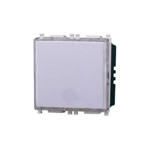 Pulsante 2P Portanome Ettroit EV1901 compatibile Vimar Plana