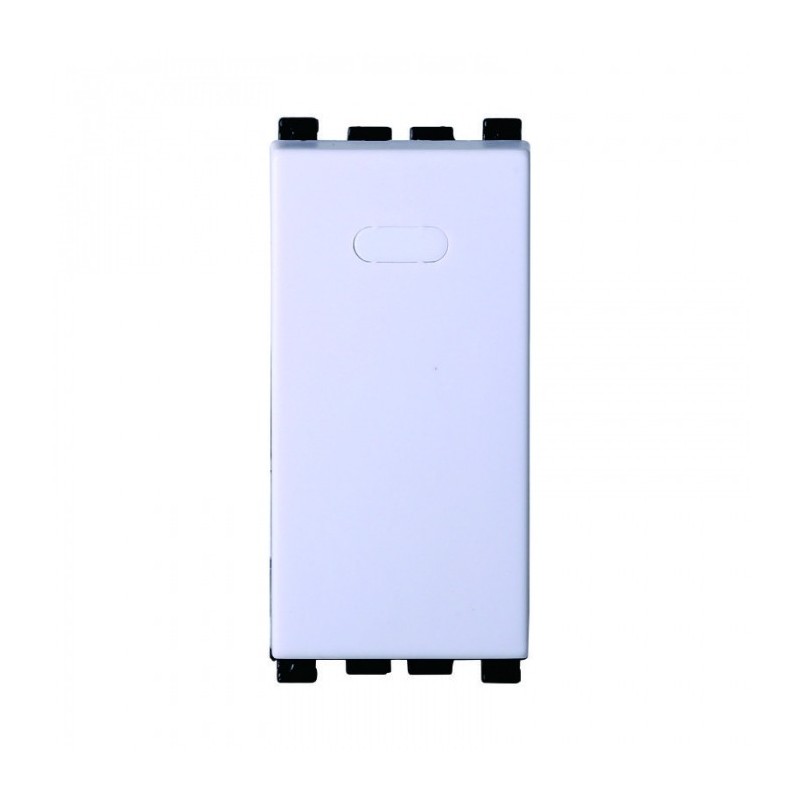 Invertitore 1P 16A Bianco VA0901B – Compatibile Serie Vimar Arké Bianca