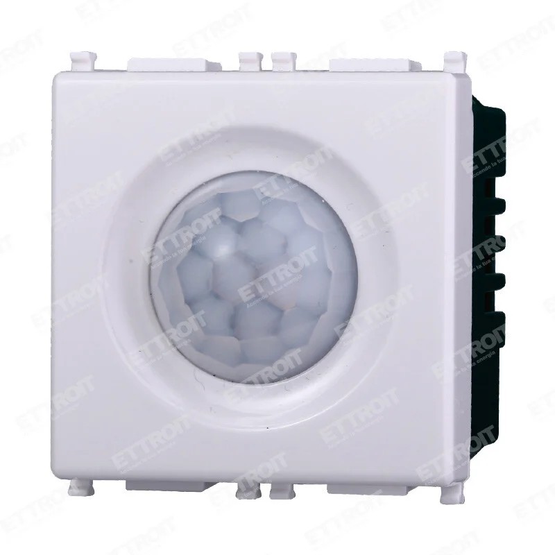 Sensore di Movimento 2P Bianco VA1801B – Compatibile Serie Vimar Arké Bianca