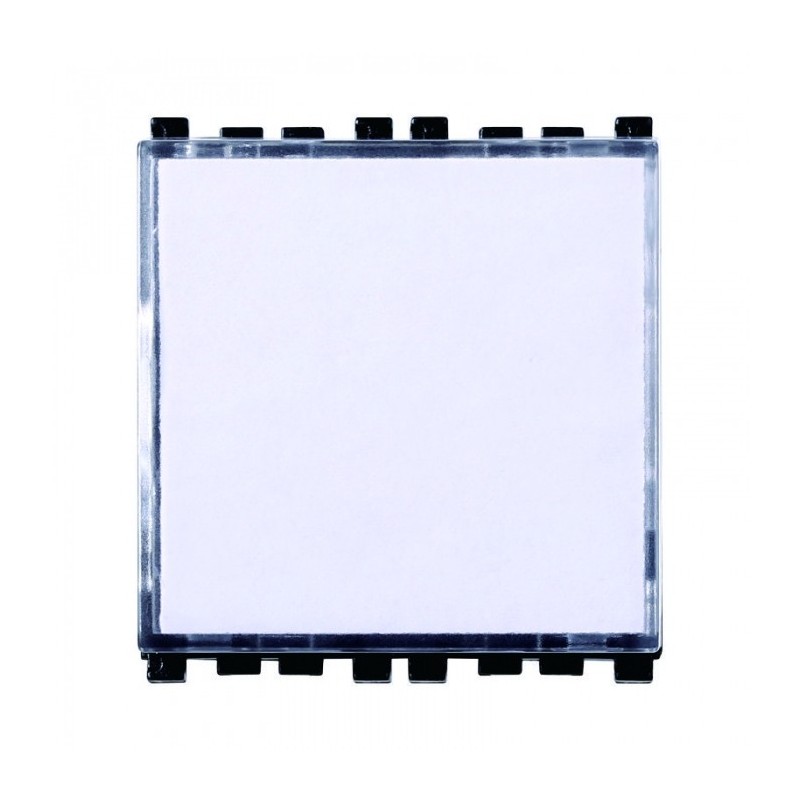 Pulsante 2P Portanome Bianco VA1901B  Ettroit Compatibile Serie Vimar Arké Bianca