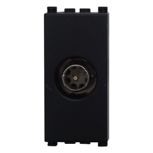 Connettore TV Maschio Passante da Incasso – Presa Antenna Coassiale IEC 9,5 mm Ettroit  VA2253