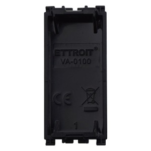 Falso Polo 1 Posto (2 pezzi) – Coprimodulo Cieco da Incasso Ettroit  VA0100