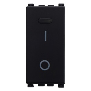 Interruttore Bipolare 16A da Incasso – Modulo Comando 2P Ettroit VA0402