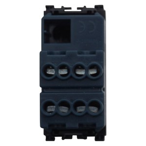 Interruttore Bipolare 16A da Incasso – Modulo Comando 2P Ettroit VA0402