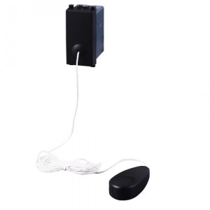 Pulsante con Corda 10A da Incasso – Comando a Tirante per Bagni e Locali di Servizio Ettroit VA1101