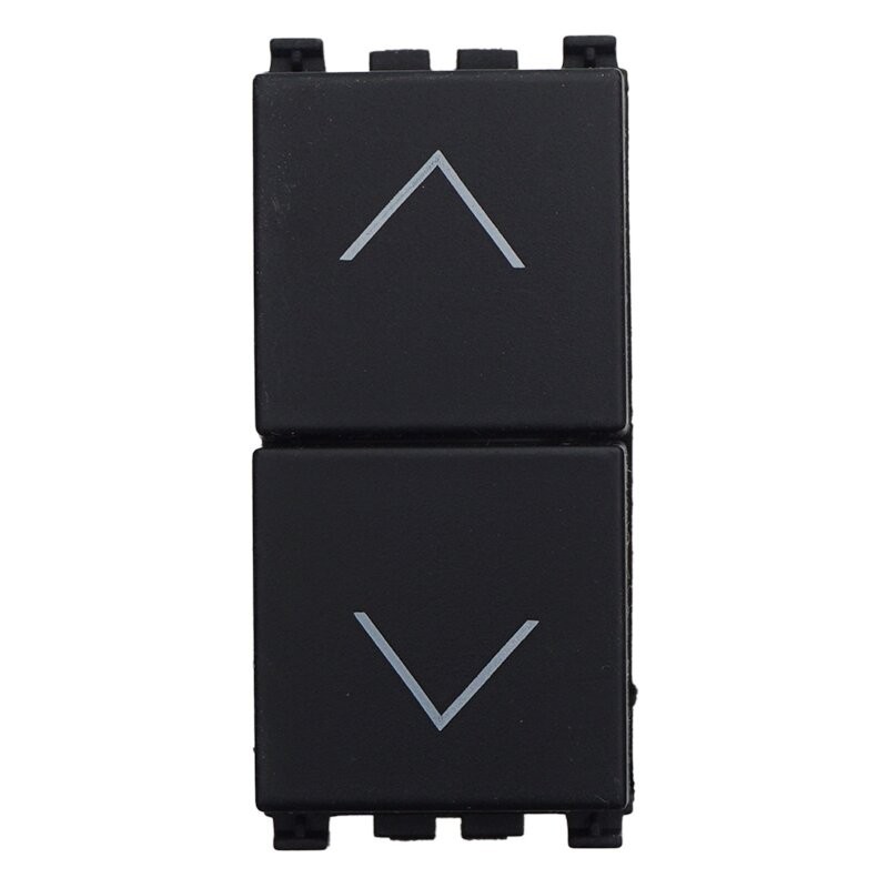 Pulsante Doppio Interbloccato Saliscendi da Incasso – Comando Tapparelle e Tende EttroitVA1204