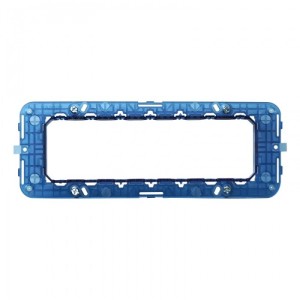 Supporto 7 Posti VA0207 per Moduli Elettrici da Incasso Ettroit