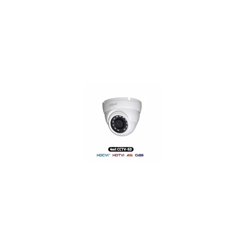 Telecamera Dahua HAC-HDW1100RP Dome HDCVI 1MP 6mm in Plastica