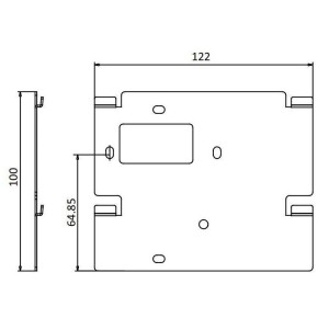 KIT Videocitofono IP Poe Hikvision 12 appartamenti Monitor bianco WIFI smart telecamera 2 mpx