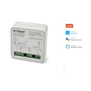 Dimmer Smart WiFi LED 1 Canale 150W Interruttore Regolatore Intensità Compatibile Tuya Alexa Google