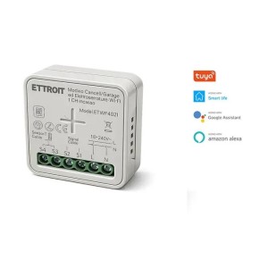 Modulo Smart WiFi 1CH per Cancelli Garage ed Elettroserrature da Incasso Compatibile Tuya Alexa Google