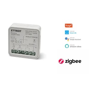 Interruttore Smart Zigbee 1 Canale con Monitoraggio Consumi 16A Modulo Relè Compatibile Tuya Alexa Google