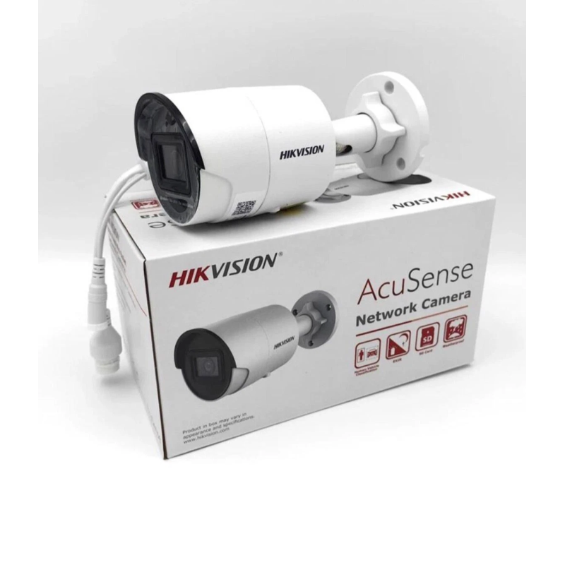Telecamera Bullet IP 8MP 4K Hikvision DS-2CD2083G2-I PoE IR IP67 H.265