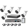 Kit videosorveglianza dahua DVR 8 canali 5 telecamere bullet 2 MP Full HD hd 1TB