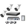 Kit videosorveglianza dahua DVR 3 telecamere bullet 2 MP Full HD hdd 1TB