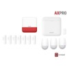 Kit Allarme Hikvision AXPRO GSM Antifurto Casa Wireless 3 Rivelatori 7 Contatti