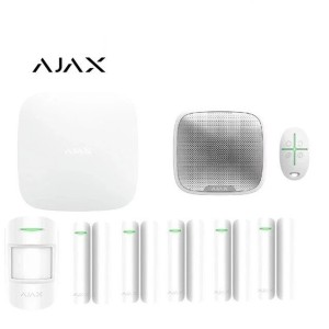 Kit Antifurto Ajax StarterKit Hub 4G Allarme Wireless Rivelatore PIR 5 Contatti