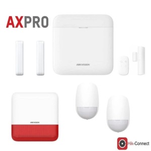 Kit Allarme Hikvision AXPRO GSM Antifurto Casa Wireless con Sirena e App