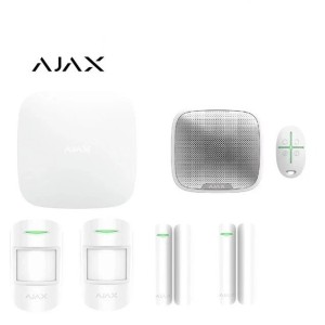 Kit Antifurto Ajax StarterKit Hub Allarme Wireless 2 Rivelatori PIR 2 Contatti