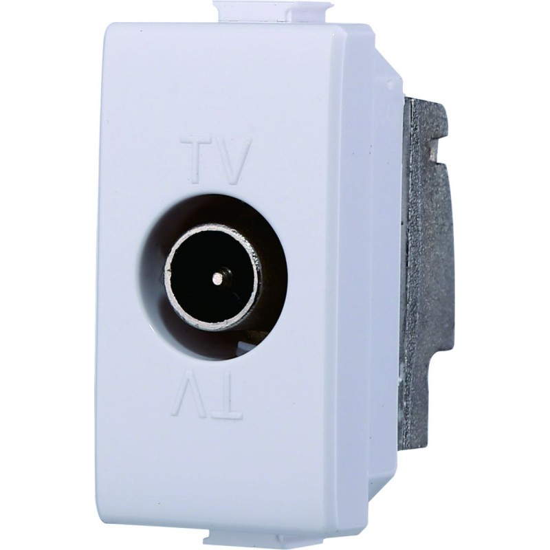 Presa TV Passante Connettore Maschio Compatibile Bticino Matix MT2253