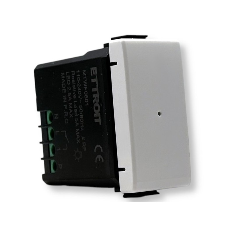 Interruttore Deviatore Wifi Smart Connesso Tuya Compatibile Con Matix MTWF0801