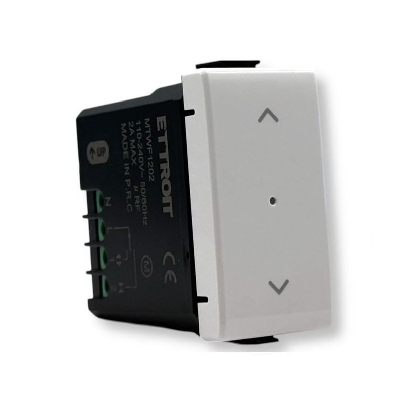 Pulsante per Tapparella Saliscendi Connesso Smart Wifi Tuya Compatibile Con Matix