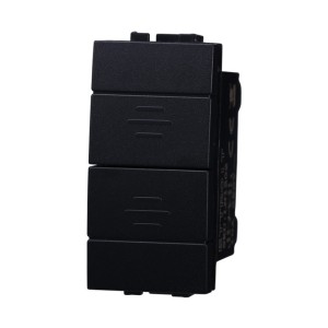 Pulsante Doppio Saliscendi Tapparella 1p 10A Compatibile Bticino Living LN1202