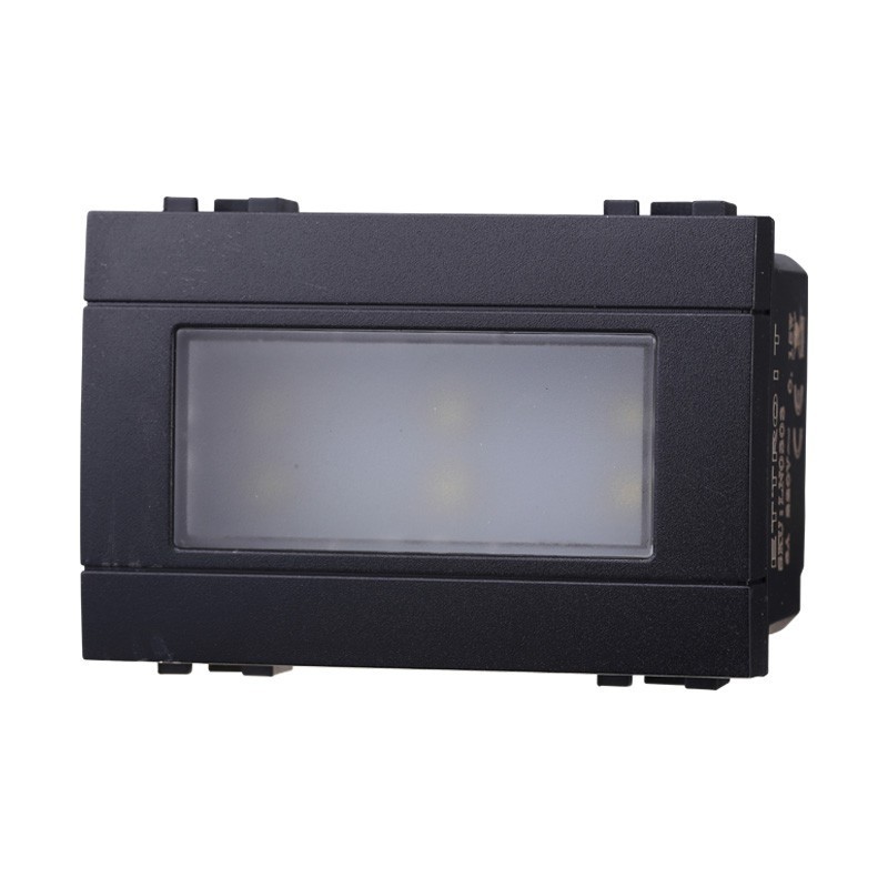 Lampada 3 Posti Segnapasso Led 220 V 6000 K Compatibile Living  LN0303