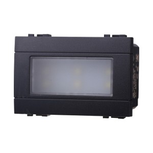 Lampada 3 Posti Segnapasso Led 220 V 6000 K Compatibile Living  LN0303