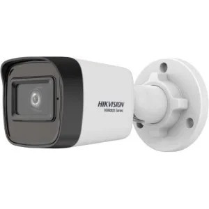 Telecamera IP Bullet 2 MP Hikvision HWI-B020H con ottica fissa 2.8 mm, PoE, IR 30 m e protezione IP67