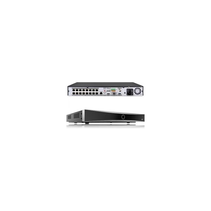 Videoregistratore NVR 16 Canali 4K 16 PoE AcuSense Hikvision DS‑7816NXI‑I2/16P/S(C) fino a 8MP